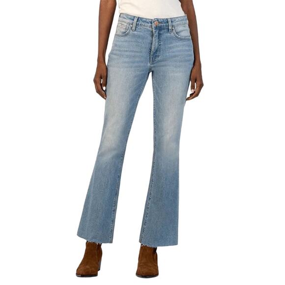 Kut from the Kloth Denim - Kut From The Kloth Stella High Rise Fab Ab Flare Jeans Vintage Wash Size 00